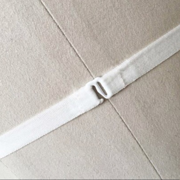 White Lace Floral Embroidery Bra Crop Top - Picture 5 of 6